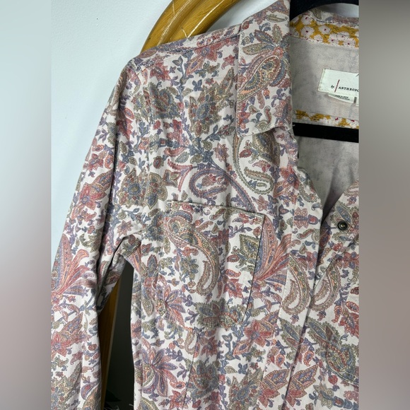 Anthropologie Paisley Jumpsuit sz S - Picture 7 of 10